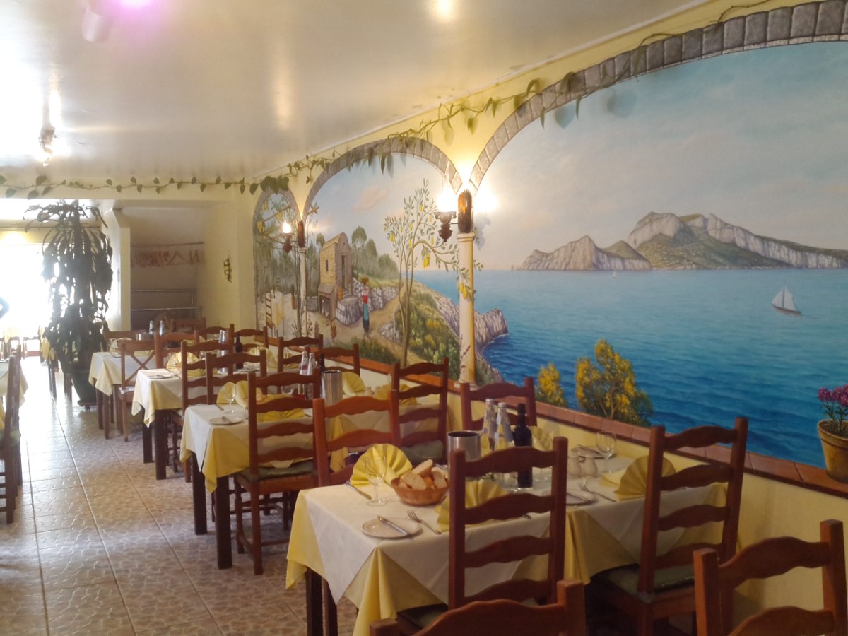 Italian food at Limoncello Restaurant, Abingdon